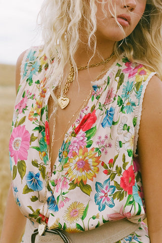 Valley of the Dolls Sleeveless Blouse