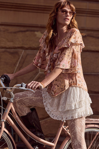 labyrinth-lace-mini-skirt