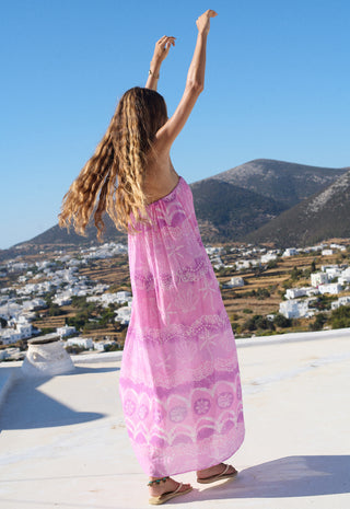 Mermaid Cove Strapless Maxi Dress