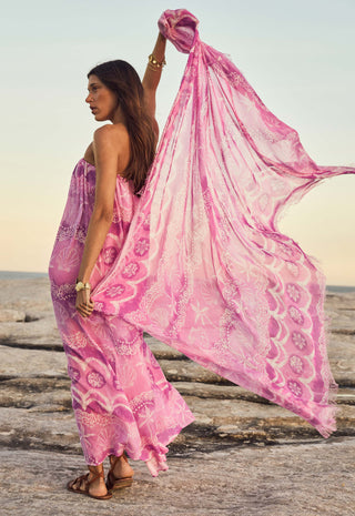 Mermaid Cove Travel Scarf