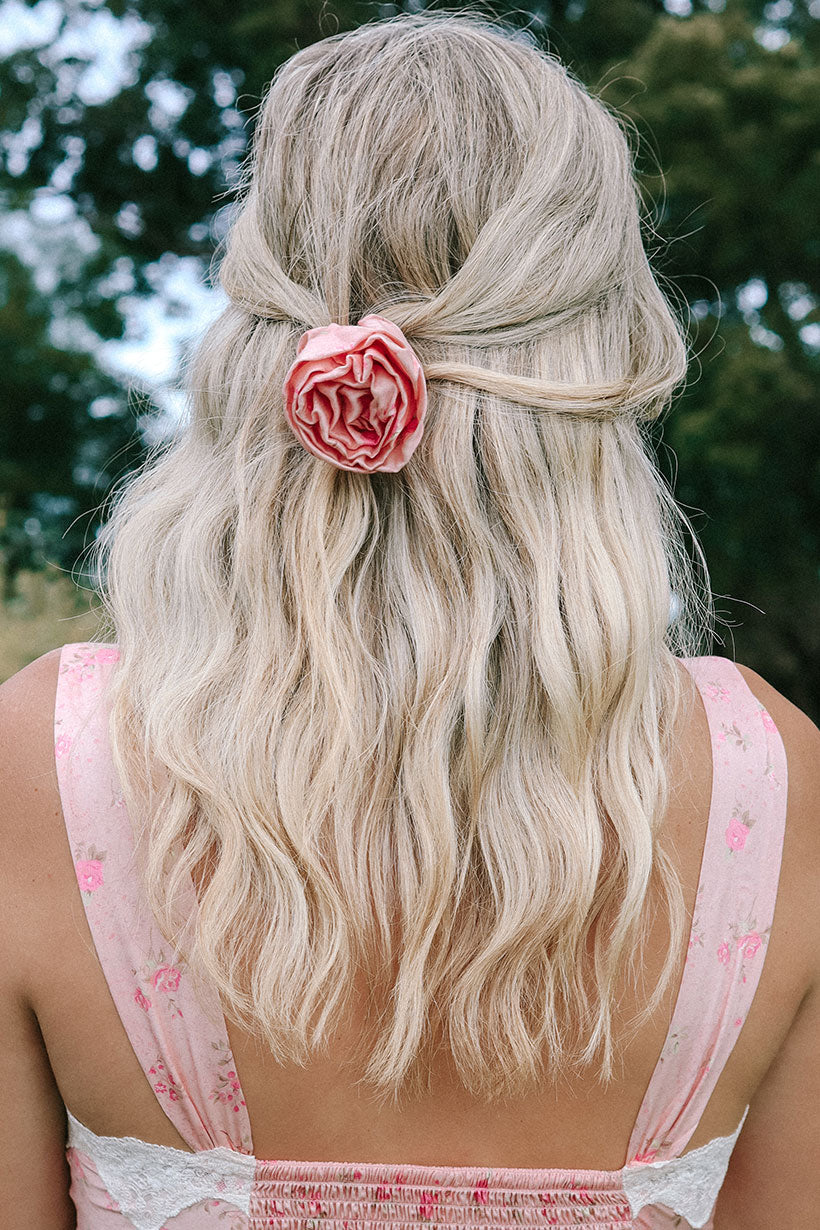 Fleur Rosette Scrunchie