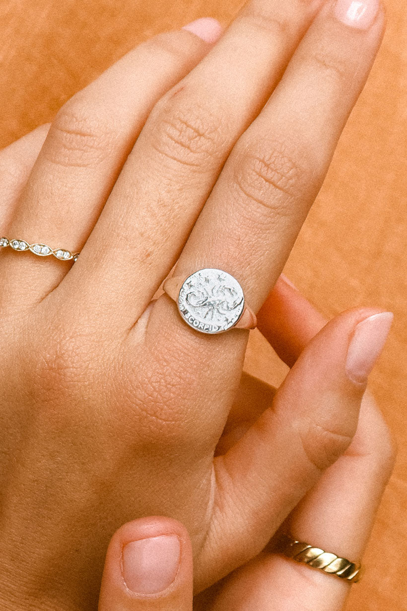 Scorpio Stargazer Zodiac Ring