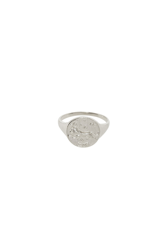 Leo Stargazer Zodiac Ring
